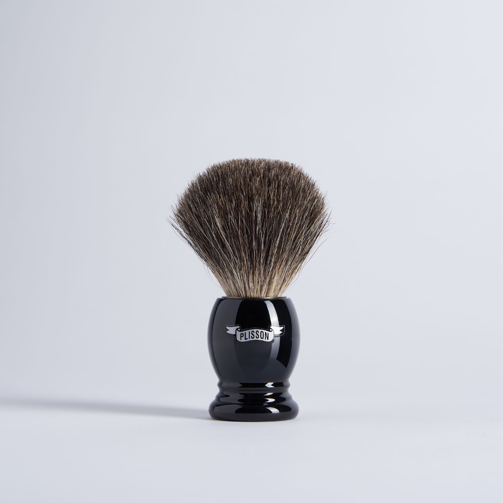 Essentiel Grey Russian Badger Brush – 9 Colours – Plisson 1808