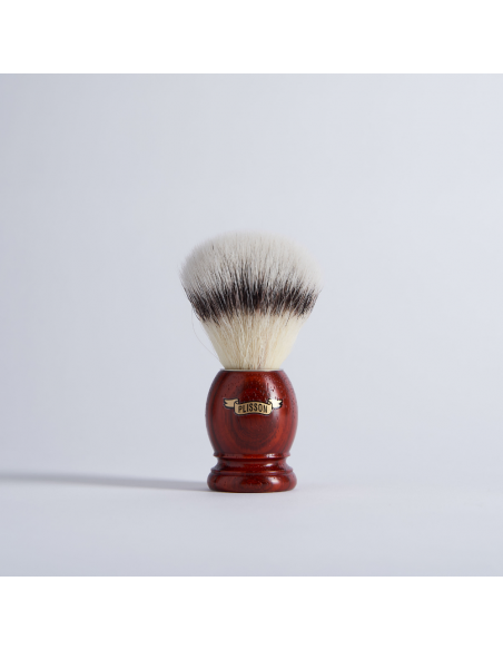 Shaving Brush Padouk and white synthetic fibre