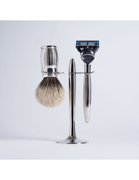 Traditional 3-piece shaving set - Plisson 1808