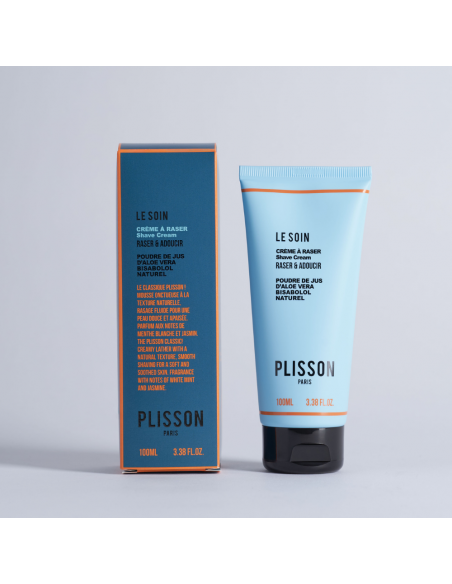 Natural Shaving Cream, Made in France – Plisson 1808