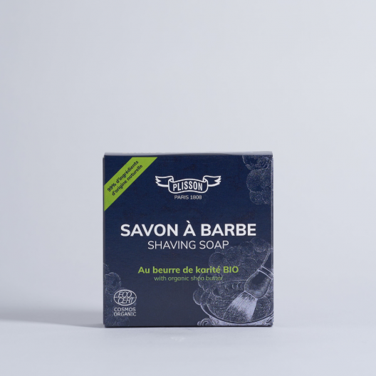Organic Shea Butter Shaving Soap certified ECOCERT