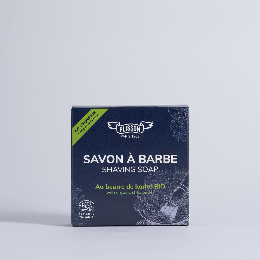 Organic Shea Butter Shaving Soap certified ECOCERT