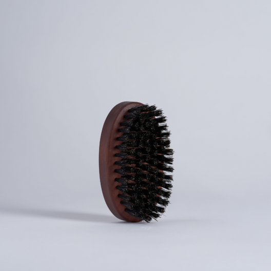 Cepillo para Barba de Madera de Peral y Cerdas de Jabalí
