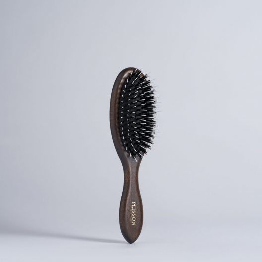 Brosse à cheveux pneumatique en poil de sanglier Petit - Plisson 1808
