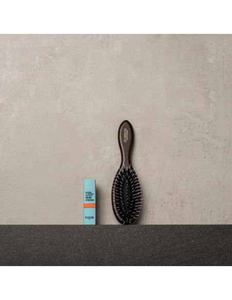 Brosse à cheveux pneumatique en poil de sanglier Petit - Plisson 1808