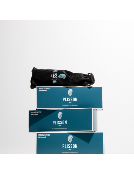 Cepillo de Pelo Neumático con Puro Pelo de Jabalí – Plisson 1808