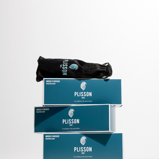 Pneumatische Haarbürste klein - Plisson 1808