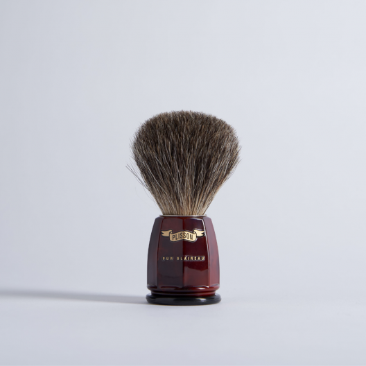 Pure Russian Grey Octagonal Badger Shaving Brush
