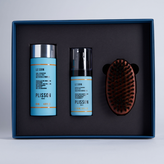 Beard Care Gift Set – Gift Idea for Bearded Men – Made in France