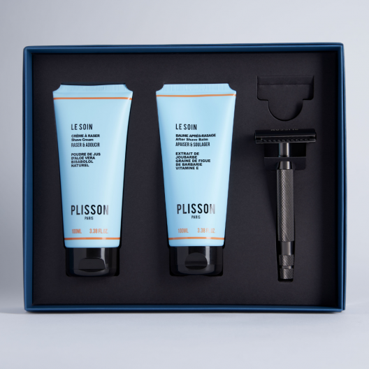 Set de afeitado para hombre - Made in France - Plisson 1808