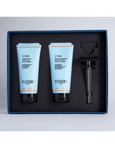 Set de afeitado para hombre - Made in France - Plisson 1808