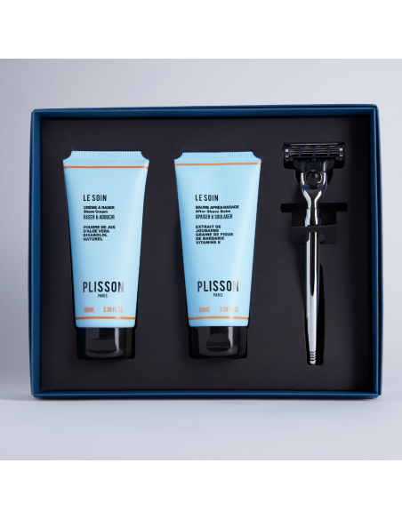 Coffret cadeau de rasage homme - Plisson 1808