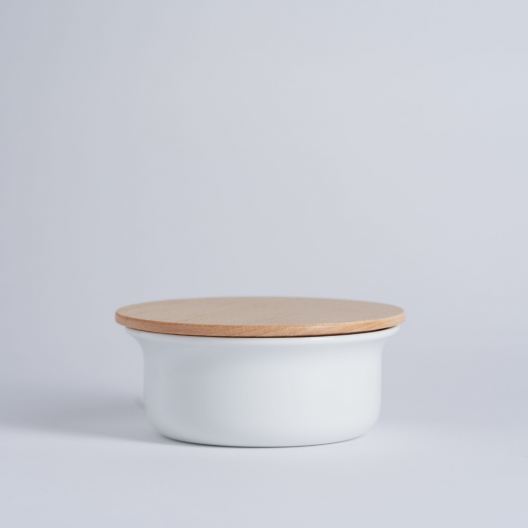 Limoges porcelain beard bowl - Plisson 1808