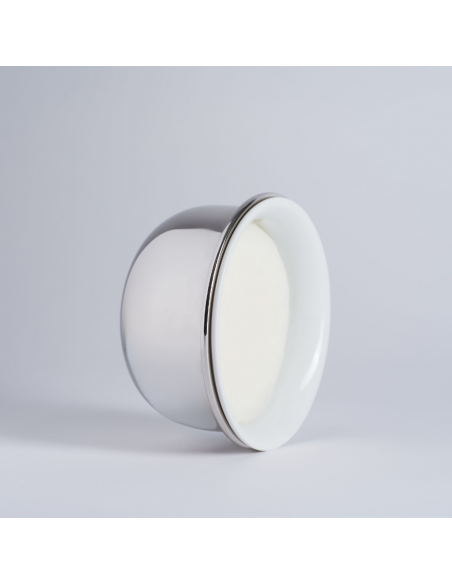 Bol à raser en laiton et porcelaine - Plisson 1808