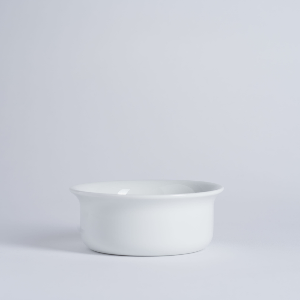 Bol à barbe en porcelaine de Limoges - Plisson 1808