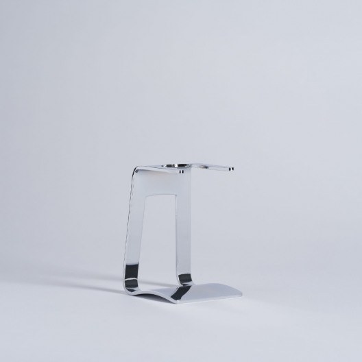 Nickel-Plated Brass Shaving Brush Stand – Plisson 1808