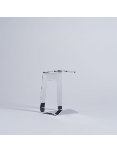 Nickel-Plated Brass Shaving Brush Stand – Plisson 1808