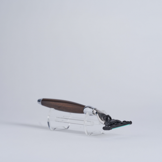 Plexiglass crystal razor holder - Plisson 1808