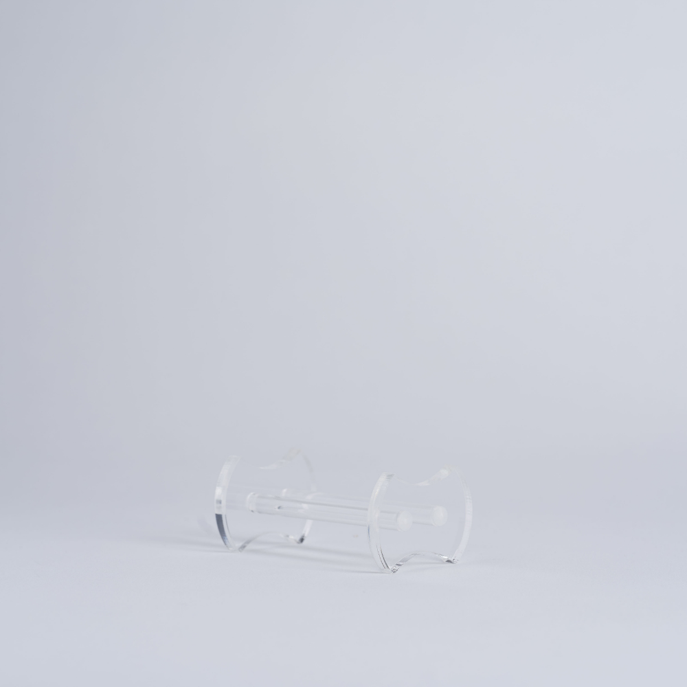 Porte rasoir en plexiglass cristal -  Plisson 1808