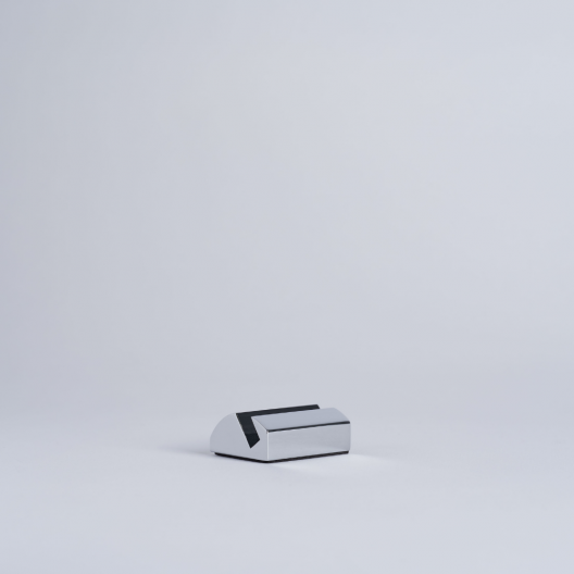 Base para maquinilla de afeitar en latón macizo cromado – Plisson 1808