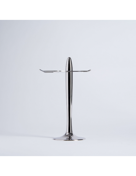 Rasierpinsel und Rasierklingenhalter mit Palladium-Finish - Plisson 1808