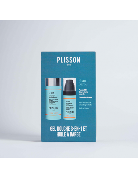 Cuida tu Barba - Aceite para Barba y Gel de Ducha - Plisson 1808