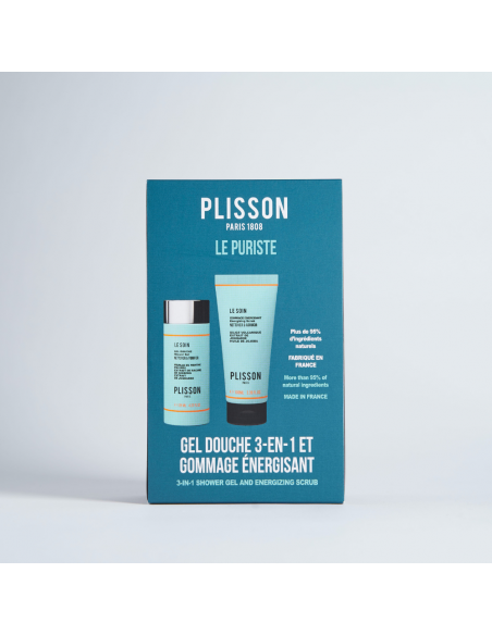 Duo Le Puriste | Gel Douche & Gommage | Plisson 1808