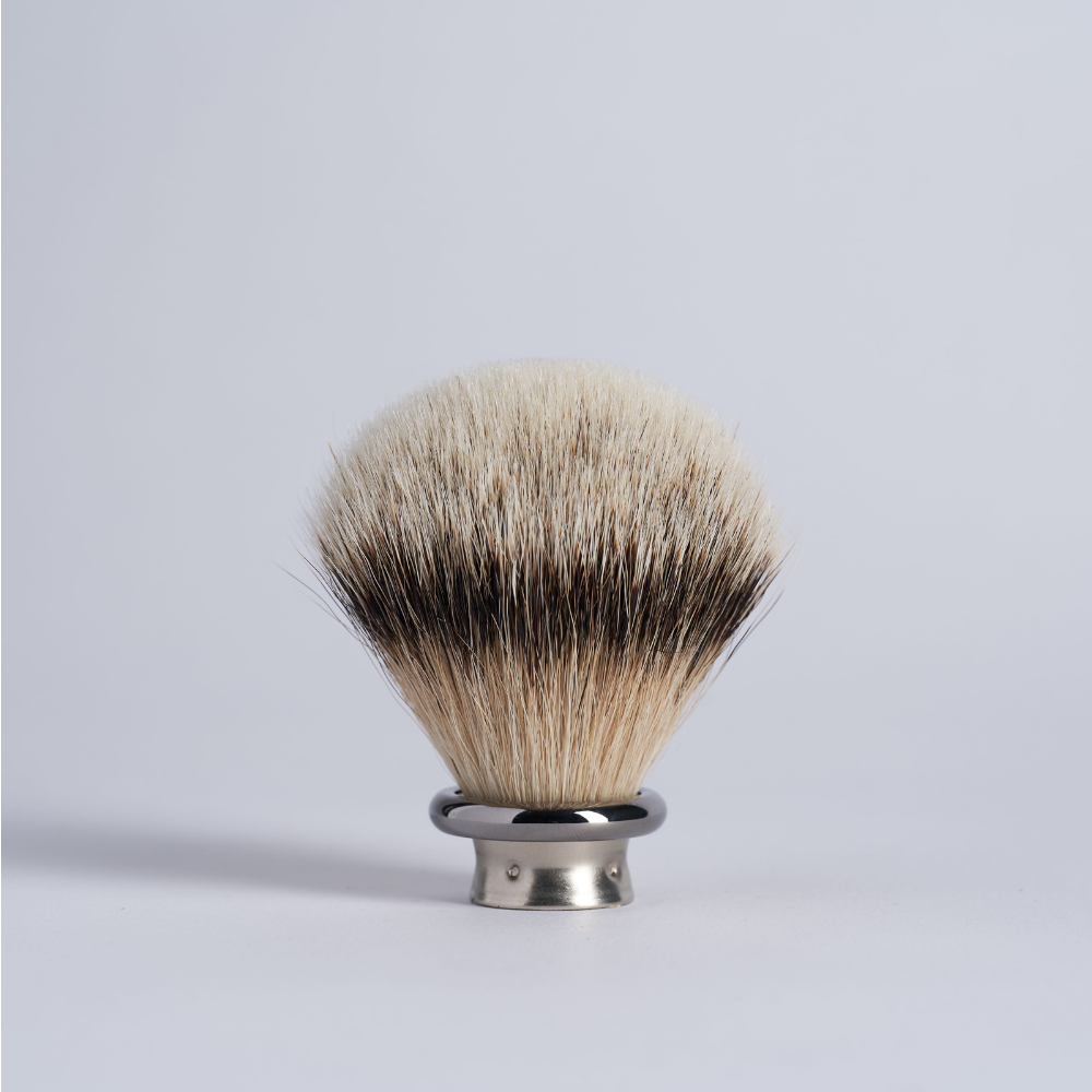 Replacement Knot Ruthenium Shaving Brush  - Plisson 1808