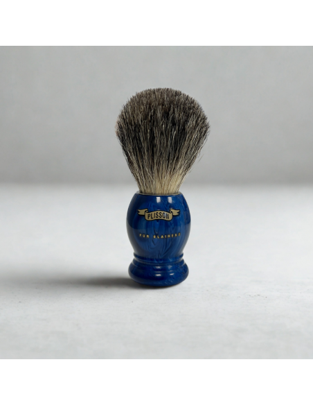 Blaireau de Rasage Gris de Russie - Plisson 1808