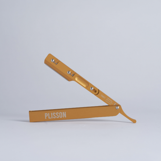 Navaja de hoja intercambiable de aluminio - Oro