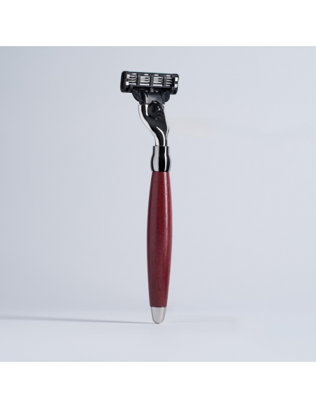 amaranth wood Mach3 Razor Chrome Finish