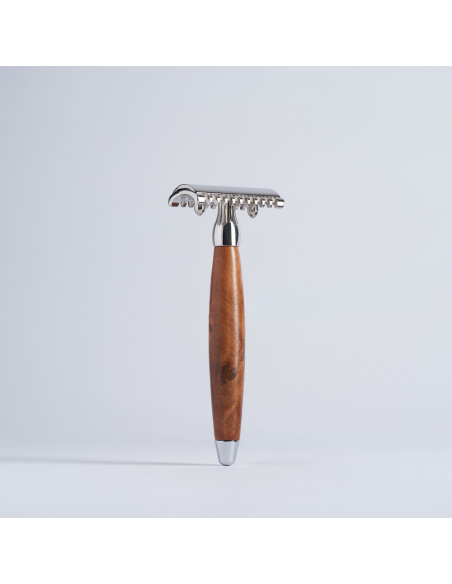 Rasoir de sûreté Joris Bois de Thuya – Plisson 1808