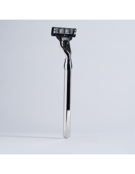 Solid Hexagonal Mach3 Razor - 2 finishes