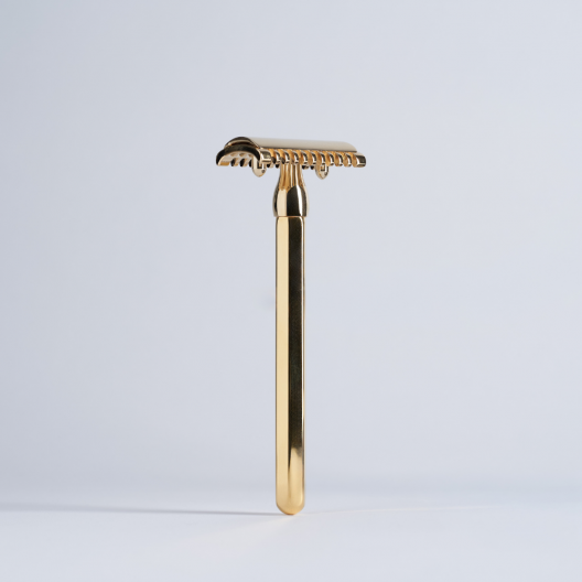 Solid Hexagonal Safety Razor - 2 finishes