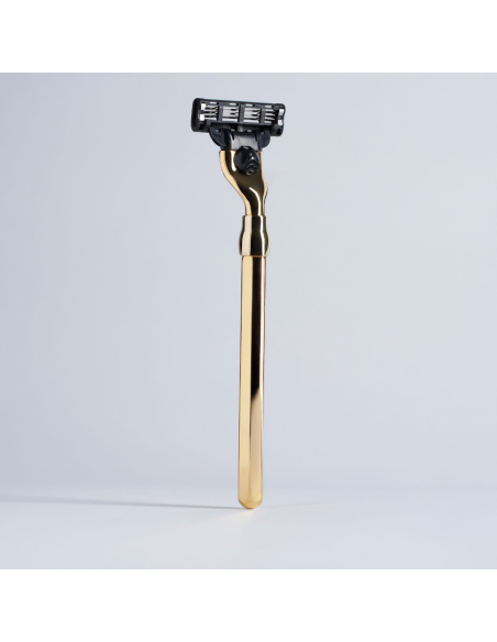 Solid Hexagonal Mach3 Razor - 2 finishes