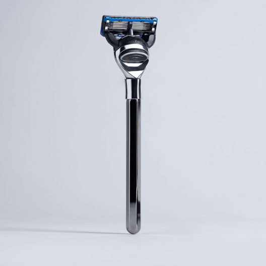 fusion rasierer hexagonal ruthenium finish