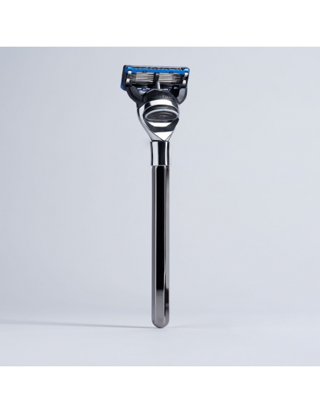 fusion razor hexagonal ruthenium finish