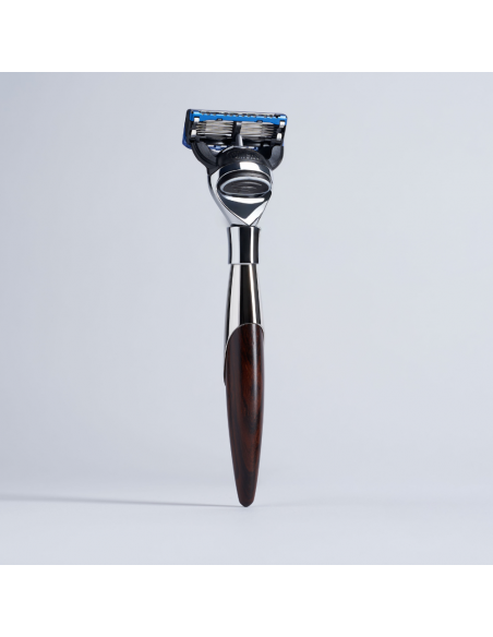 Macassar Ebony Razor – Plisson 1808