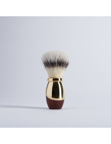 Rosewood & Gold Shaving Brush – Plisson 1808