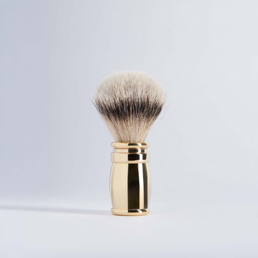 Shaving Brush Gold Finish - Plisson 1808