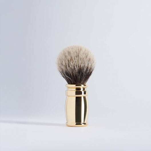 Shaving Brush Gold Finish - Plisson 1808