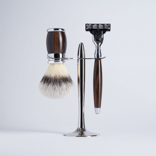 Set 3 Pieces Ebony Fibre "Blanc Haute Montagne"