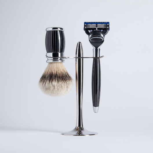 3-teiliges Set, lackiert im Retro-Fusion-Stil, Hochgebirgsweiß, Chrom-Finish