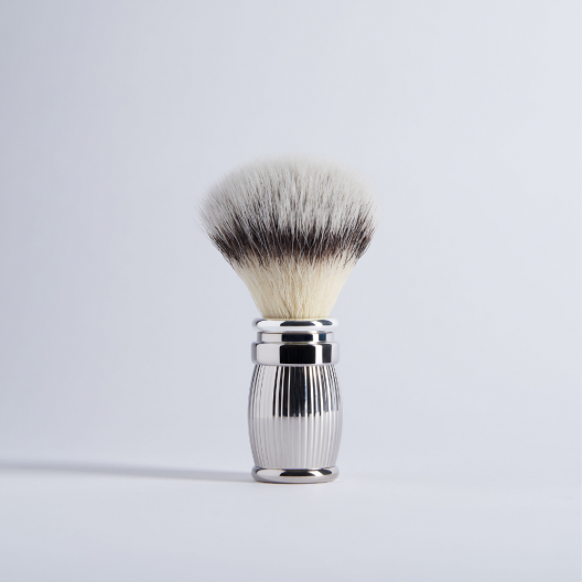 Prestigious 3-piece set: Razor, Fibre Badger and holder - Plisson 1808