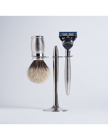 Set de Rasage Prestige en Diamant - Plisson 1808
