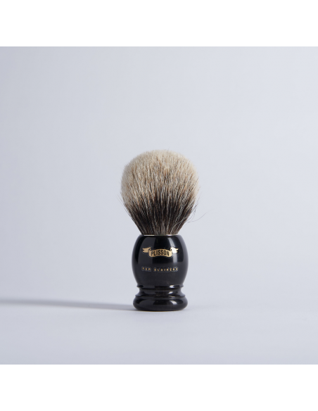 Blaireau Original Gris Européen Acétate - Plisson 1808