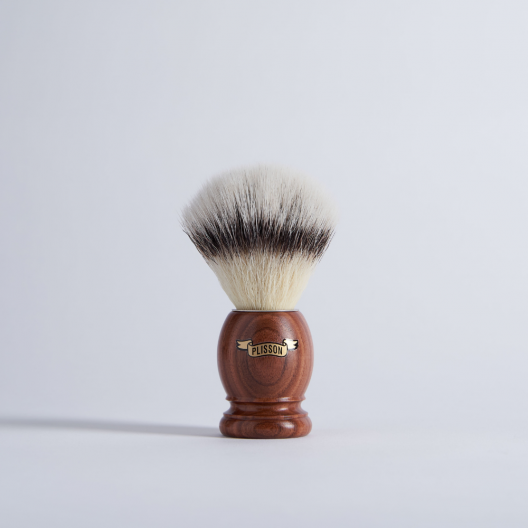 Original Santos Rosewood Shaving Brush - "High Mountain White" fibre