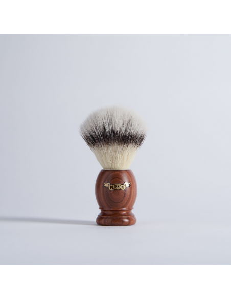 Original Santos Palisander Rasierpinsel - "Hochgebirge Weiß" Faser