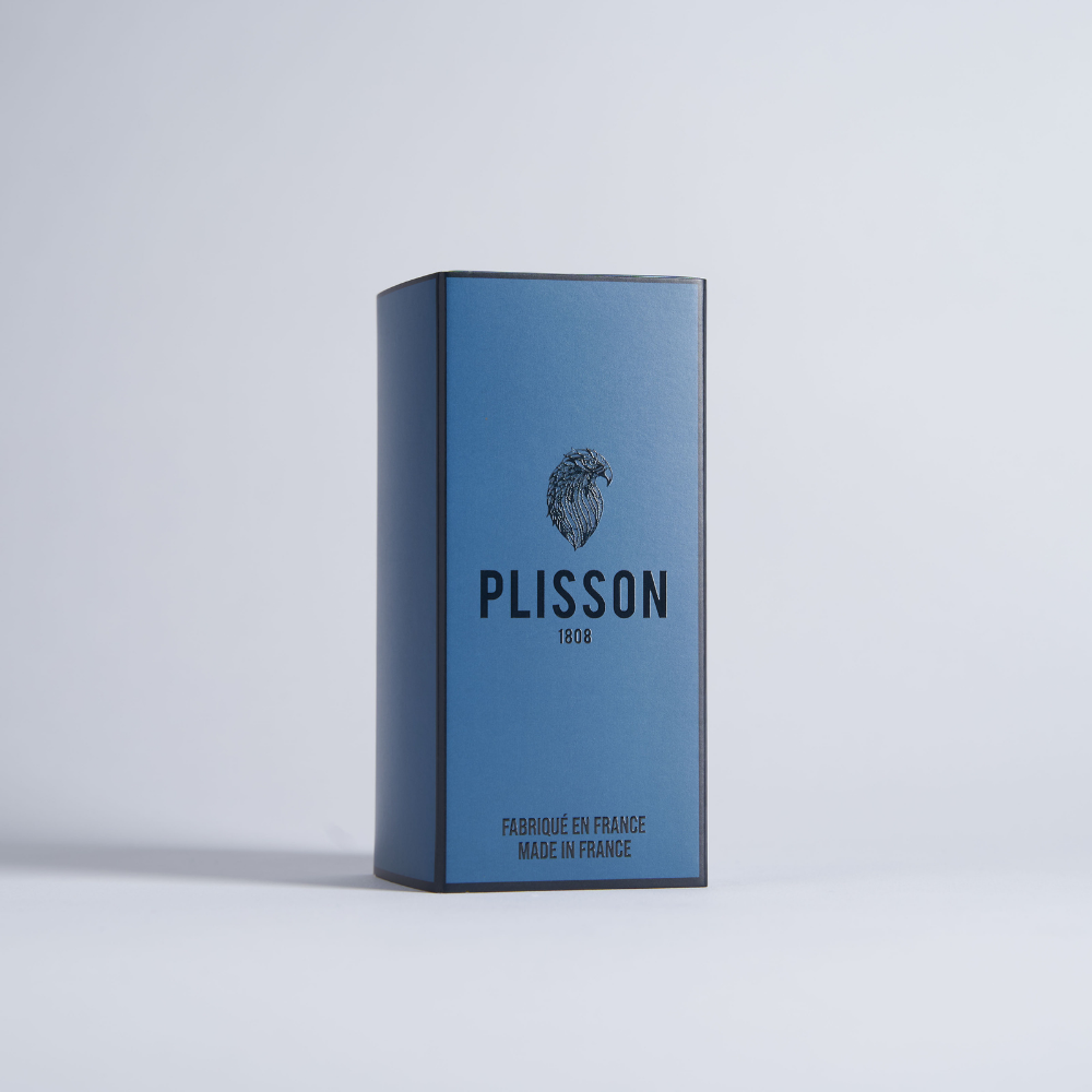 Natural horn beard brush - Plisson 1808