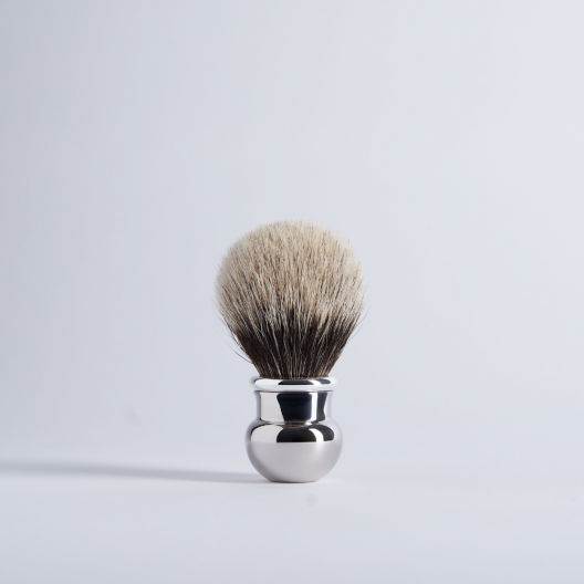 Palladium Ball Shaving Brush - Plisson 1808